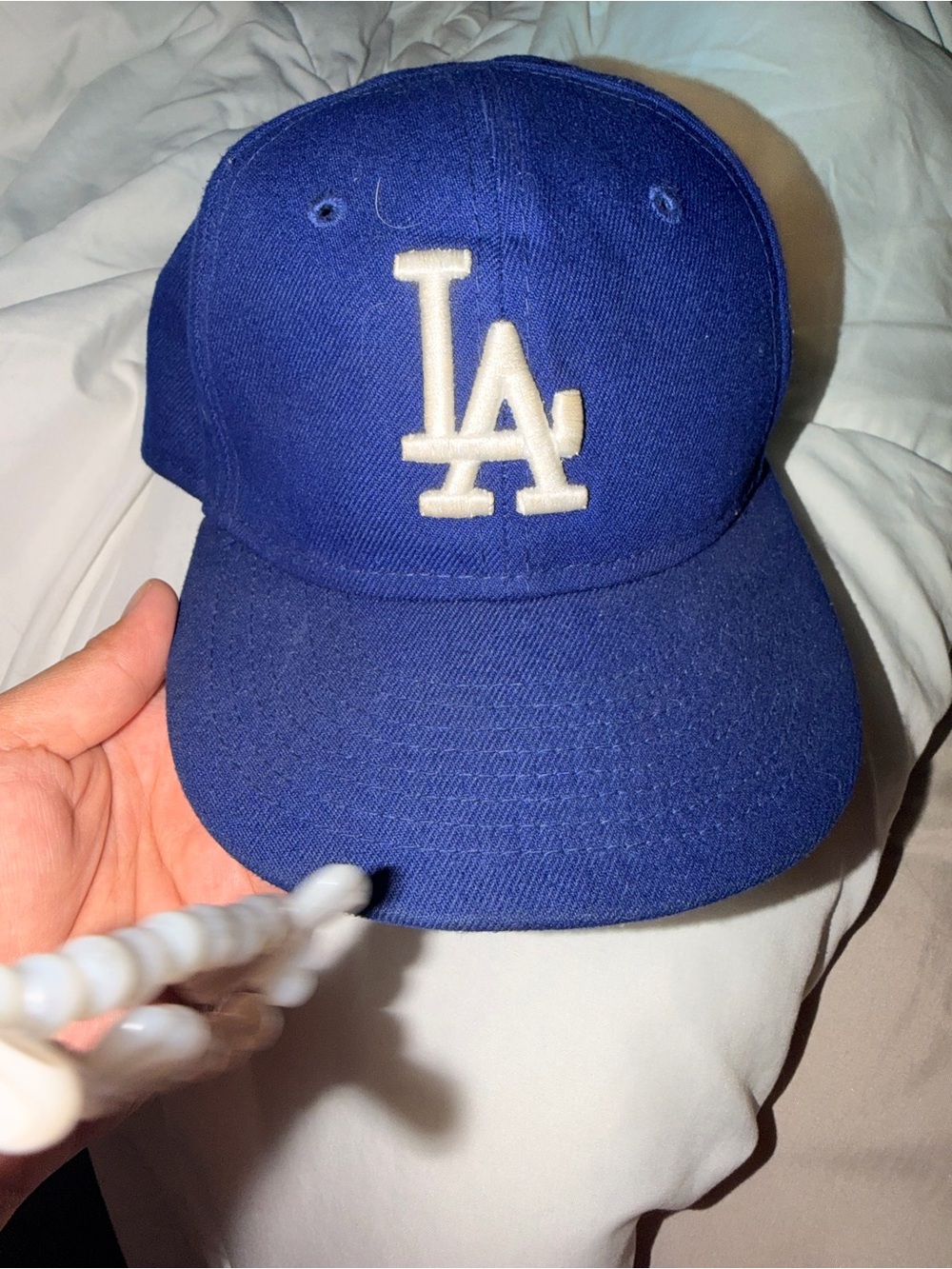 9FIFTY Royal Blue and Black Flat-Brim Snapback Hat